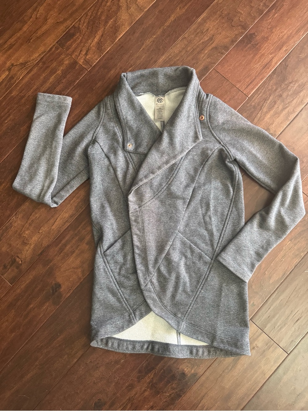 Anna Kaiser Draped Open-Front Jacket